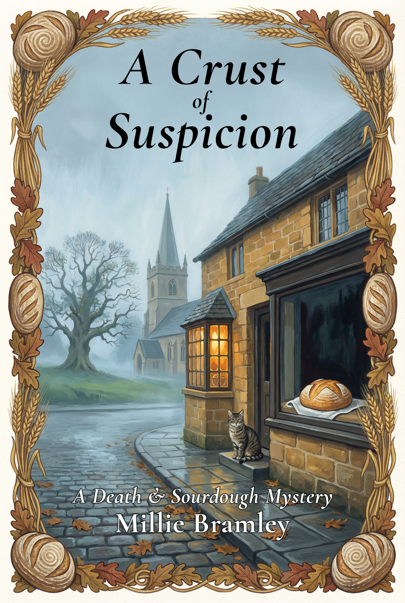 Cover of A Crust of Suspicion by Millie Bramley